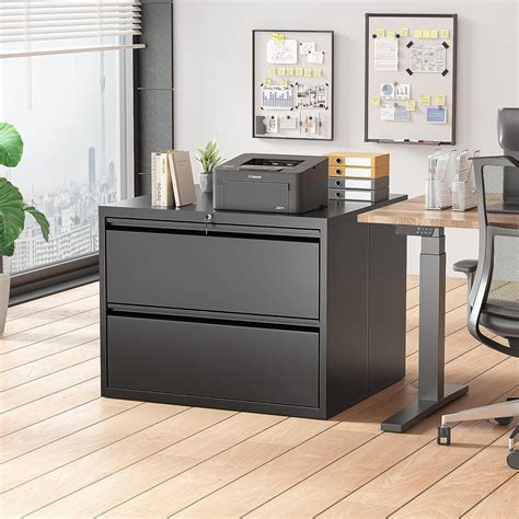 walmart w 2-drawer steel lateral file cabinet black|SOLAURA 2 Drawer Steel Lockable Lateral File .